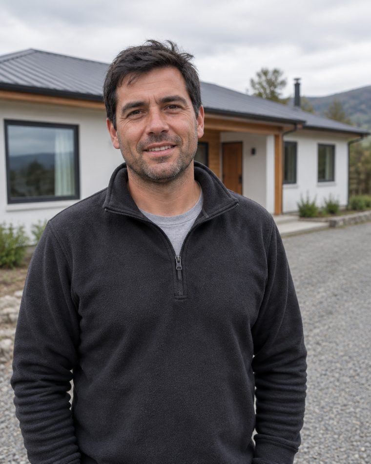 Fabián, dueño de constructora